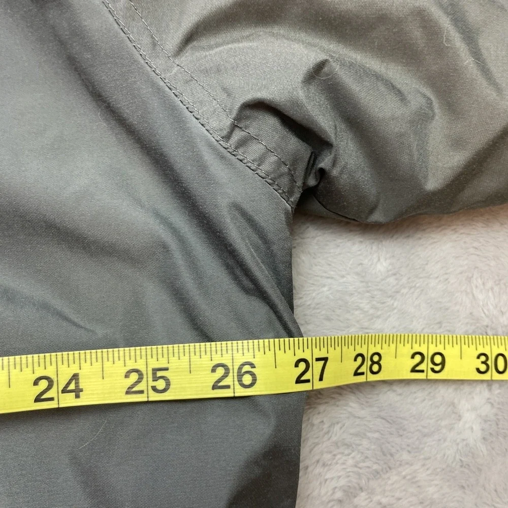 Keystone Klassic Wheels Mens Jacket‎ Sz L Gray Fleece Lined Bomber Tri Mountain